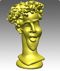 Artistic 3d scan