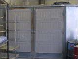 Our paint booth provides space for professional finishing