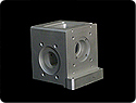 Custom Designed & CNC Milled Screw Drive Gearbox Housing