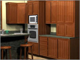 Our CNC technology creates affordable custom cabinets