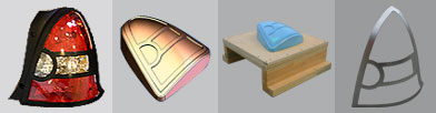 Process of a reverse engineered part