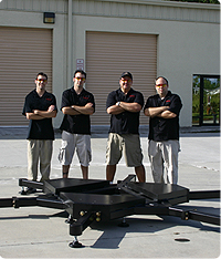Big Foot 5500 lb- Spider Base Weldment With Team Big Foot 5500 lb- Spider Base Weldment With Team