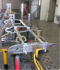 Wing Aluminium weldment for Army Trainer